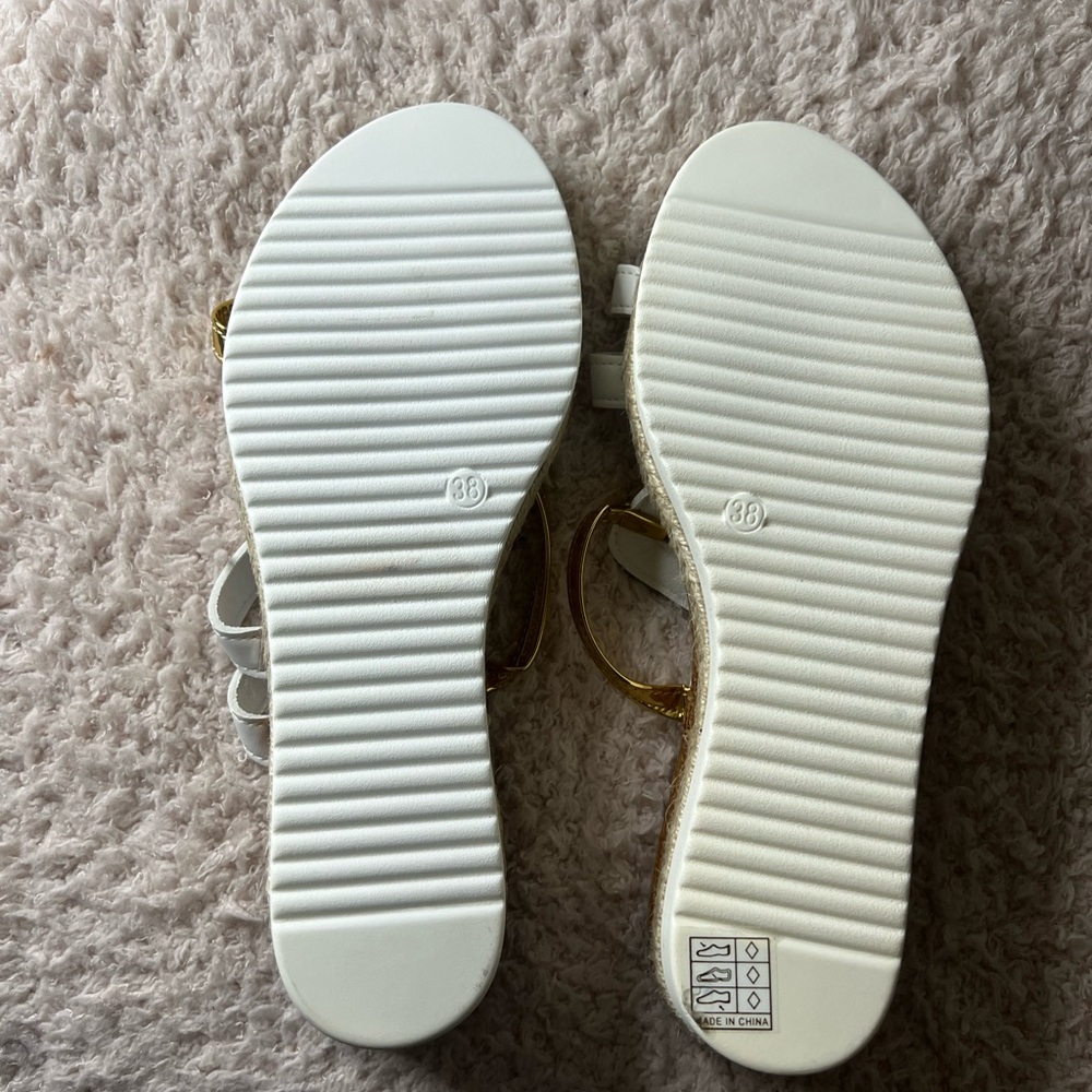 š¤ New Casual Summer Beach Bohemian Small Heel Espadrilleš¤ - Picture 9 of 9